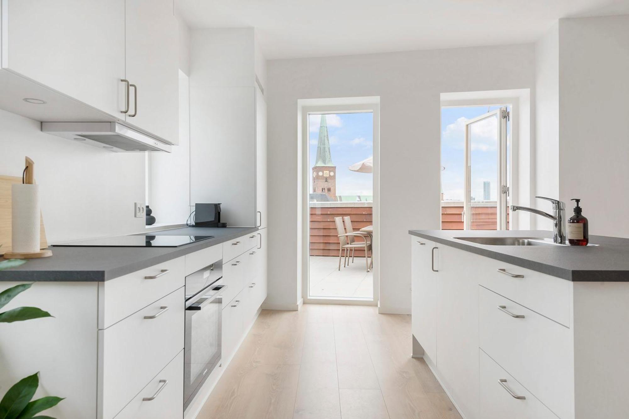 Grand Penthouse Suite With Private Rooftop Terrace Århus Exterior foto
