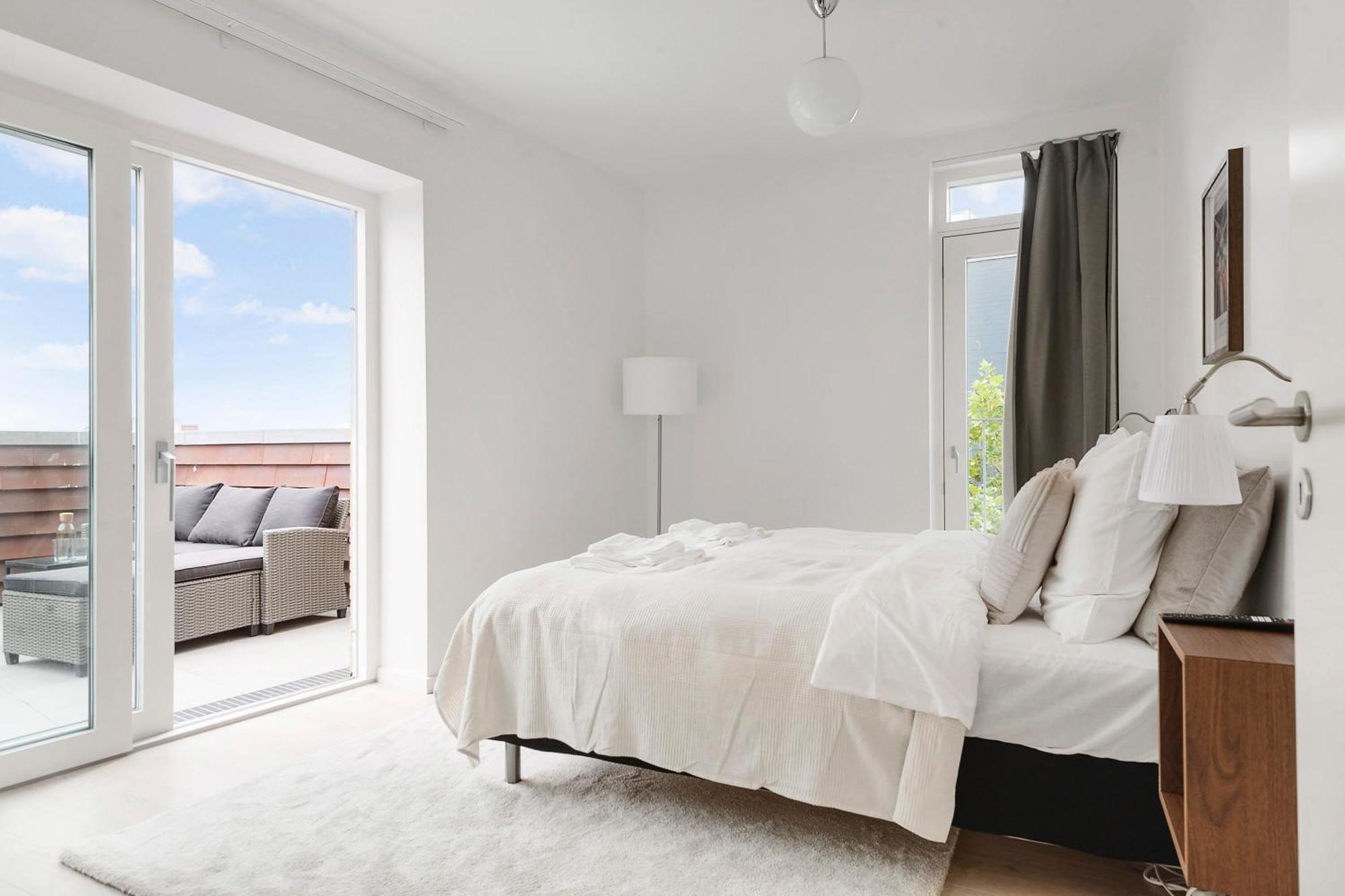 Grand Penthouse Suite With Private Rooftop Terrace Århus Exterior foto