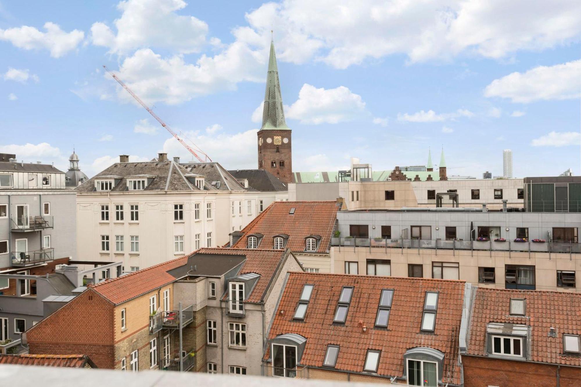 Grand Penthouse Suite With Private Rooftop Terrace Århus Exterior foto