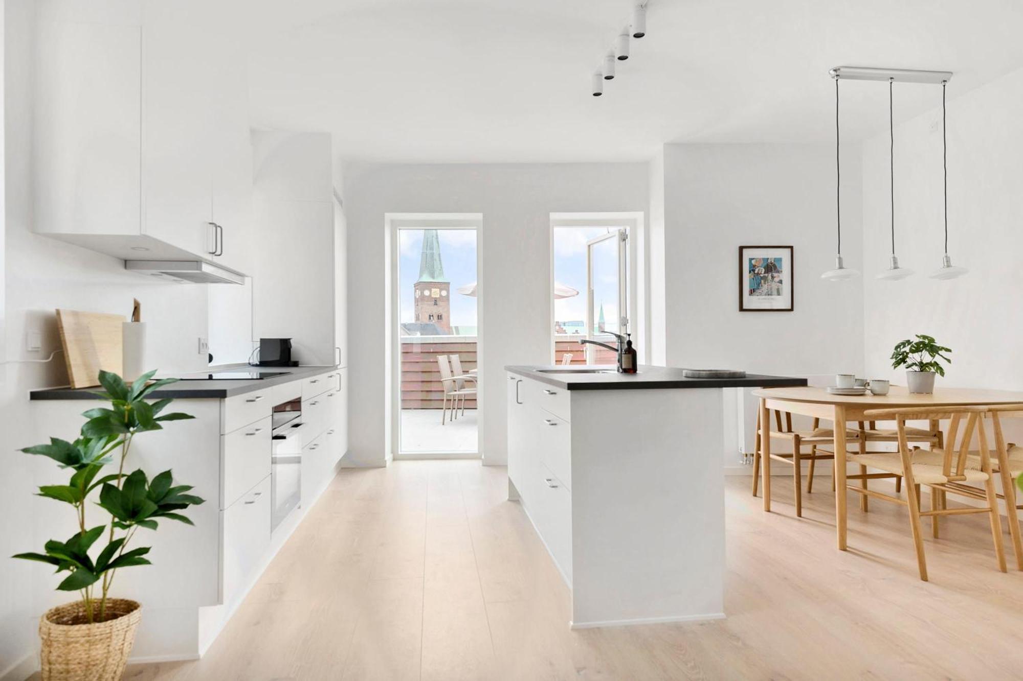 Grand Penthouse Suite With Private Rooftop Terrace Århus Exterior foto